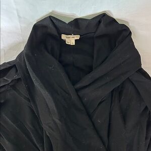 Helmut Lang Black Draped Jacket